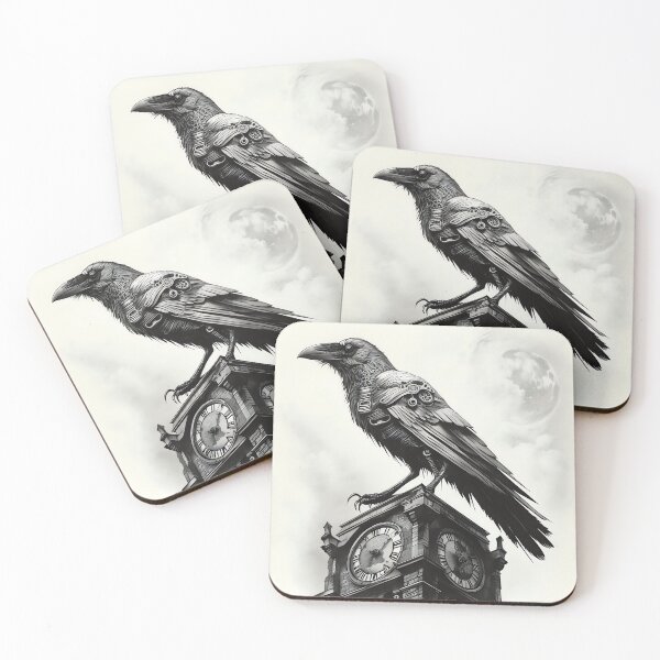 Item preview, Clockwork Raven Ascendant designed and sold by ONYX Pixee.