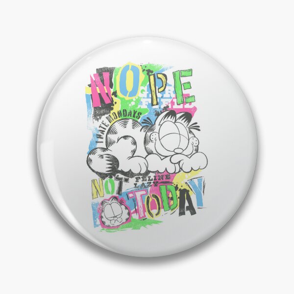 Item preview, Nope Not Today Lazy Feline Retro Graffiti Essential  designed and sold by ariav94830.