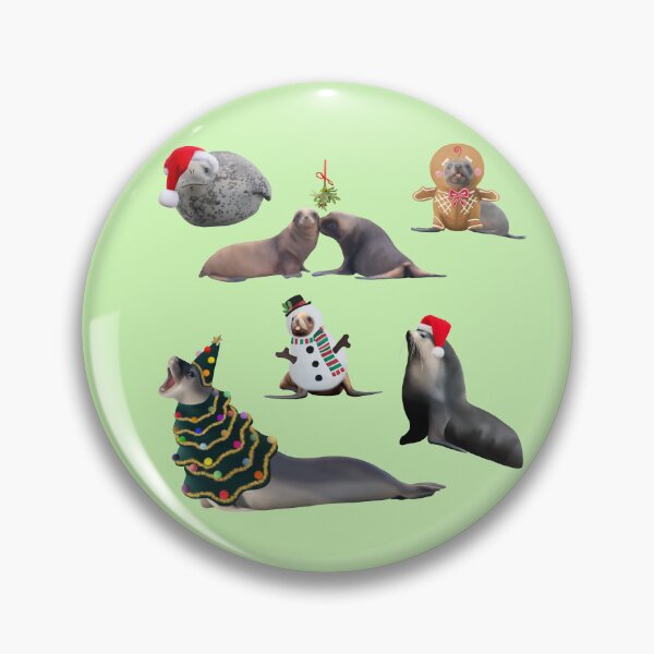 Item preview, Christmas pinniped pack designed and sold by GivernyKate.