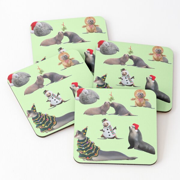 Item preview, Christmas pinniped pack designed and sold by GivernyKate.