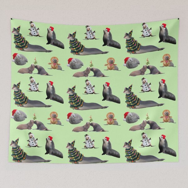 Item preview, Christmas pinniped pack designed and sold by GivernyKate.