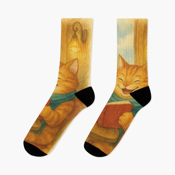 Item preview, Funny cat reading in a cafe in Paris designed and sold by Mauswohn.
