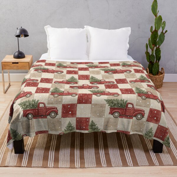 Item preview, Red Christmas Truck designed and sold by Merrylands Artshop.