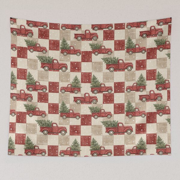 Item preview, Red Christmas Truck designed and sold by Merrylands Artshop.