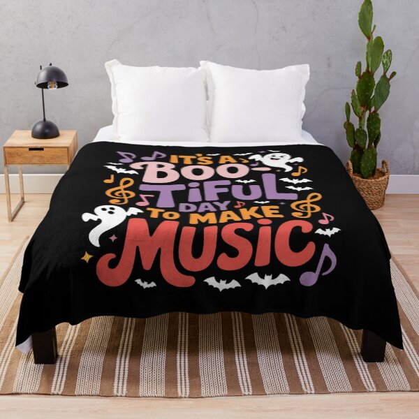 Item preview, It's a Bootiful Day to Make Music Halloween Music Teacher designed and sold by HollyBellArtSte.