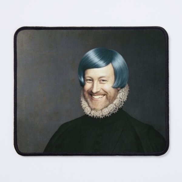 Item preview, Ritratto di gentiluomo calvo designed and sold by PaintAndPulse.