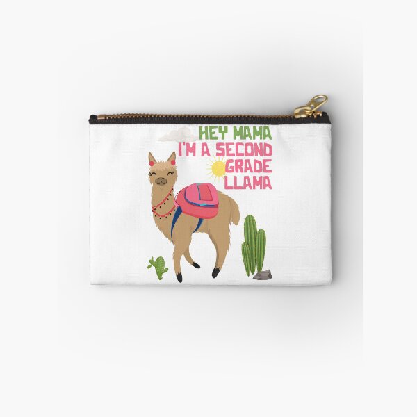 Item preview, Hey Mama I'm A Second Grade Lama Back To School Funny Gift designed and sold by kolbasound.