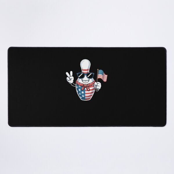 Item preview, Bowling Pin American Usa Flag 4Th Of July designed and sold by DianaStantzo.