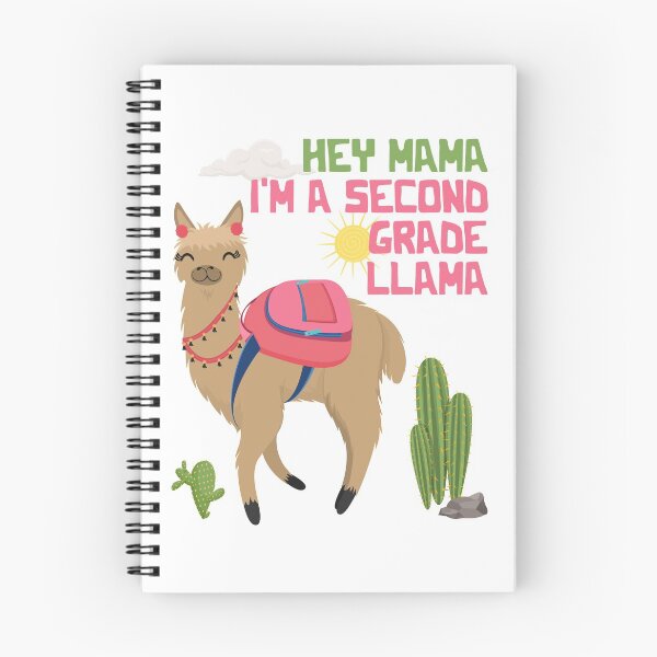 Item preview, Hey Mama I'm A Second Grade Lama Back To School Funny Gift designed and sold by kolbasound.