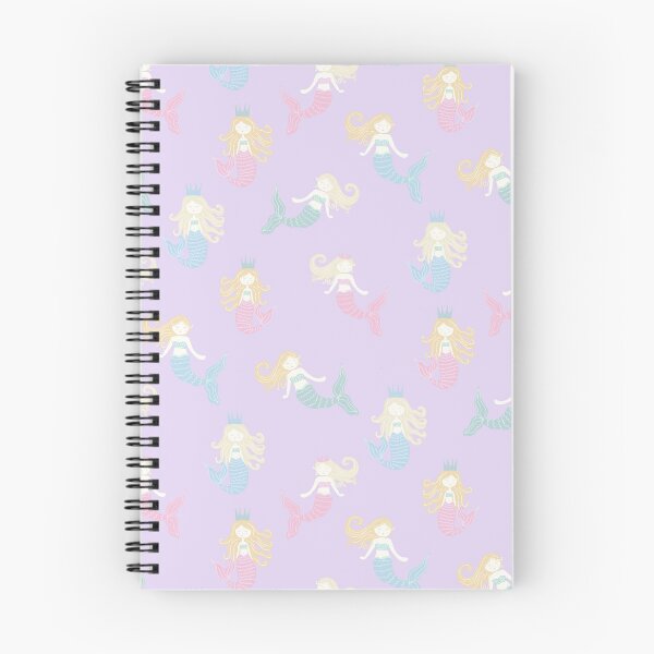 Item preview, Cute Girly Mermaids in Pastel Purple designed and sold by TheSmartyArty.