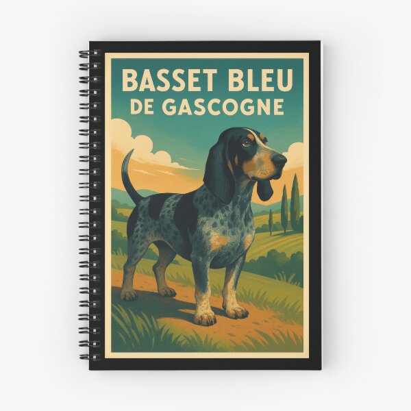 Item preview, Basset Bleu de Gascogne Art designed and sold by Flying Doggo.