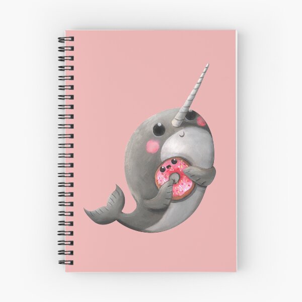Item preview, Cute Narwhal with donut designed and sold by colonelle.