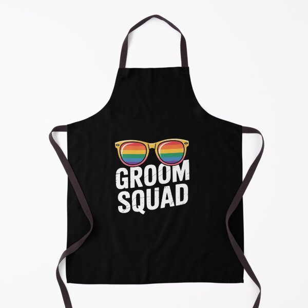 Item preview, Groom Squad LGBT Pride Cool Couples Sunglass Rainbow Wedding  designed and sold by LKappa3Faber.
