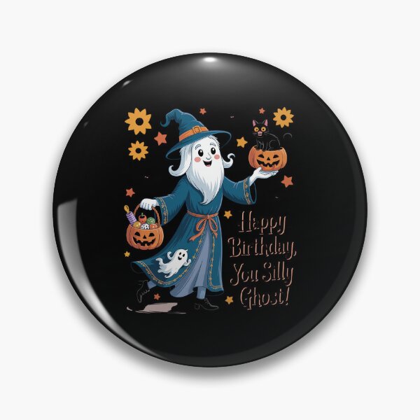 Item preview, Ghost Holding Black Cat Lover Halloween 2025 Groovy Floral designed and sold by HollyBellArtSte.
