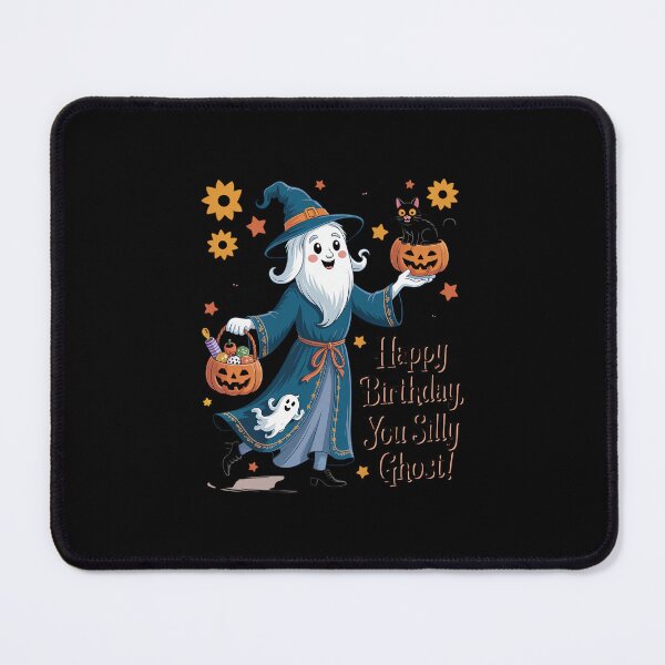 Item preview, Ghost Holding Black Cat Lover Halloween 2025 Groovy Floral designed and sold by HollyBellArtSte.