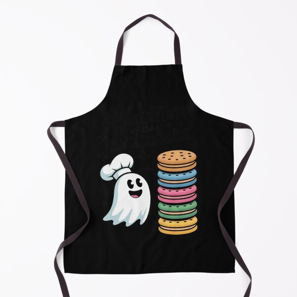 Item preview, Cute Phantom of The Snackera Ghost for Halloween Fun designed and sold by DetroitMug.