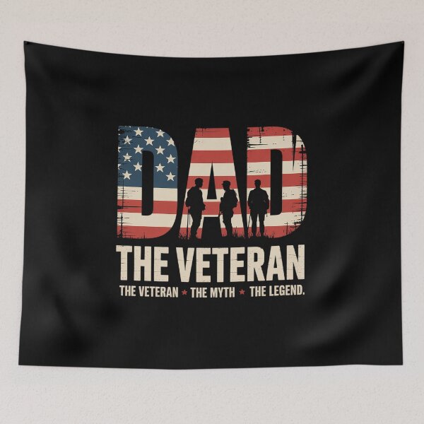 Item preview, Papa The Veteran The Myth The Legend Veterans Day designed and sold by FortuneFull.