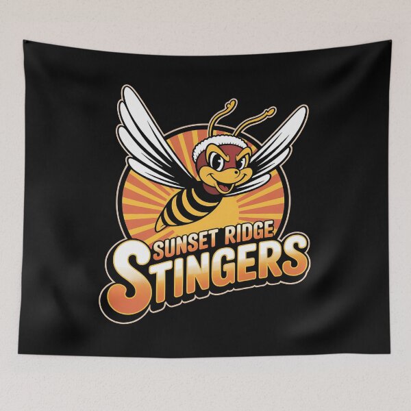 Item preview, retro sports logo - vintage design - throwback logo - 80s style - fictional sports - fake team merch - made-up team - 80s inspired - vintage aesthetic - retro vibes - fantasy sports - sci-fi team designed and sold by JansenGS.