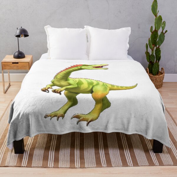 Item preview, Vibrant Cartoon Dino - Cute Green & Orange Dinosaur Illustration designed and sold by vekotpu.