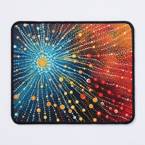 Item preview, Aboriginal Inspired Dot Art - The Ocean is on Fire designed and sold by GrinGalore.