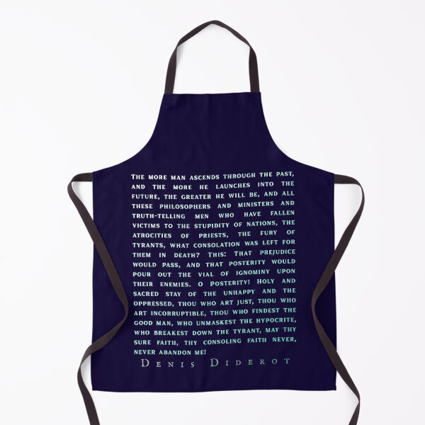 Item preview, Denis Diderot: The more man ascends through the past, and the more he launches into the future, the greater he will be,  designed and sold by artbleed.