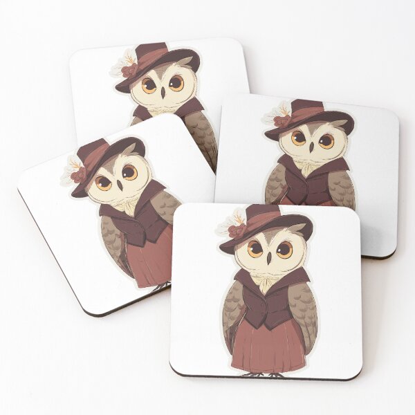 Item preview, Elegant Victorian Era Owl designed and sold by bapupa.