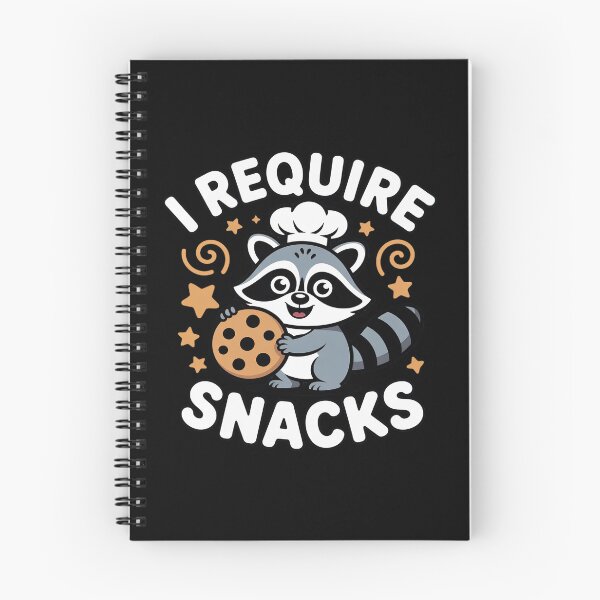 Item preview, Cute Raccoon I Require Snacks Cookie Munching designed and sold by DetroitMug.