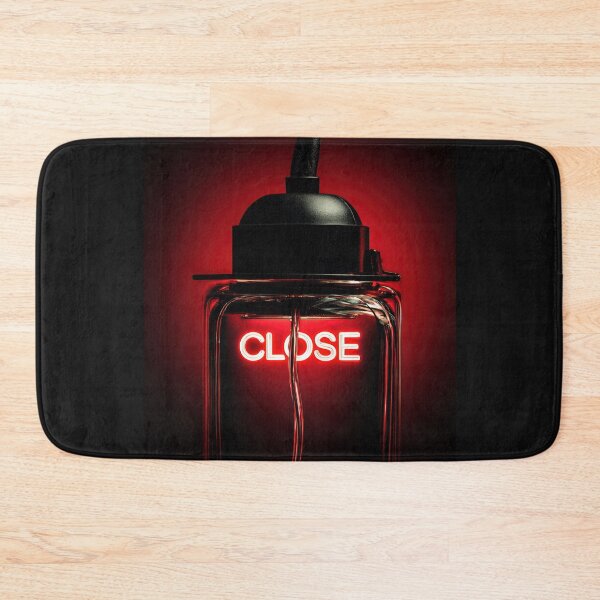 Item preview, Copy of Copy of Neon “CLOSE” Sign Inside Light Bulb – Modern Red Glow Aesthetic designed and sold by Grafititee.