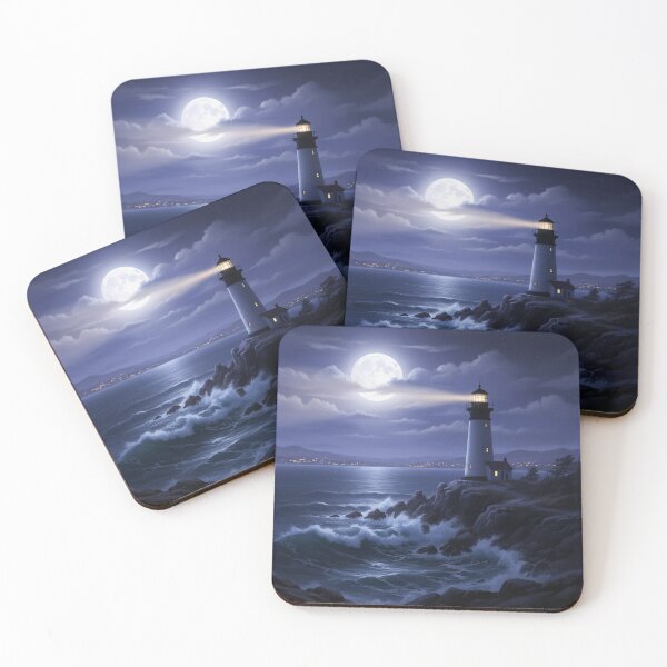 Item preview, Night Lighthouse designed and sold by Azrora.