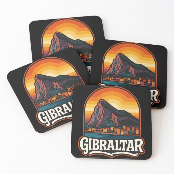 Item preview, Gibraltar Retro Travel designed and sold by TomFrontierArt.