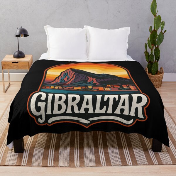 Item preview, Gibraltar Retro Travel designed and sold by TomFrontierArt.