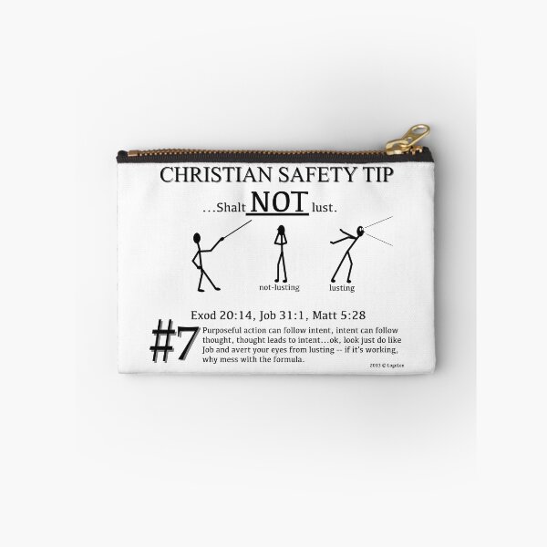 Item preview, Christian Safety Tip #7 : Exod 20:14 designed and sold by LoGoss-Official.