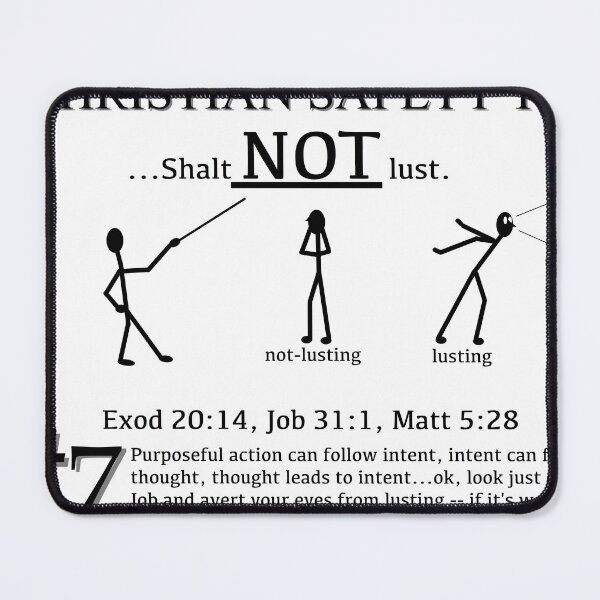 Item preview, Christian Safety Tip #7 : Exod 20:14 designed and sold by LoGoss-Official.