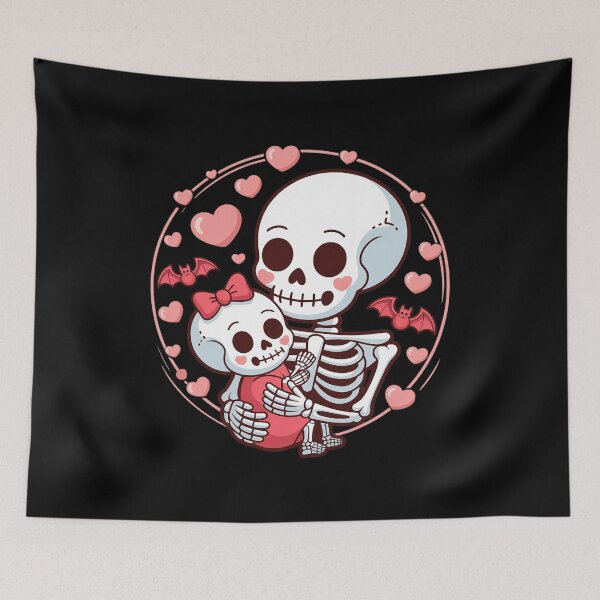 Item preview, Cute Skeleton Mom and Baby Matching Halloween Costume designed and sold by DetroitMug.