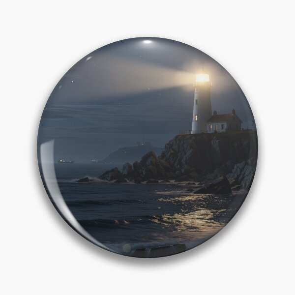 Item preview, Night Lighthouse designed and sold by Azrora.