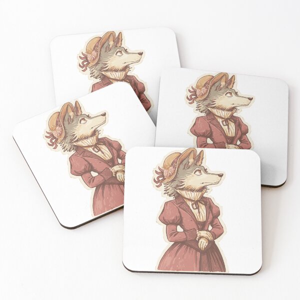 Item preview, Elegant Victorian Era Wolf designed and sold by bapupa.