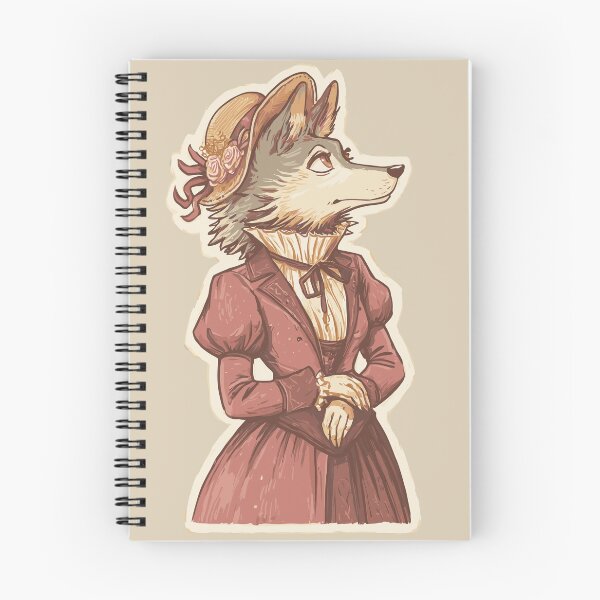 Item preview, Elegant Victorian Era Wolf designed and sold by bapupa.
