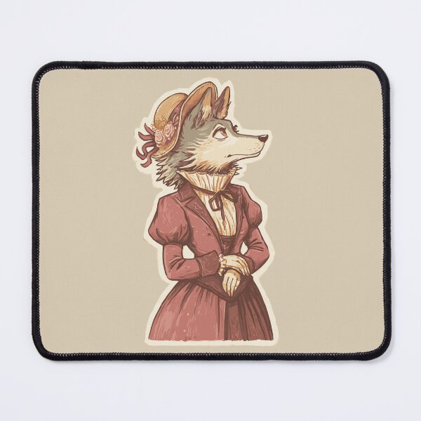 Item preview, Elegant Victorian Era Wolf designed and sold by bapupa.