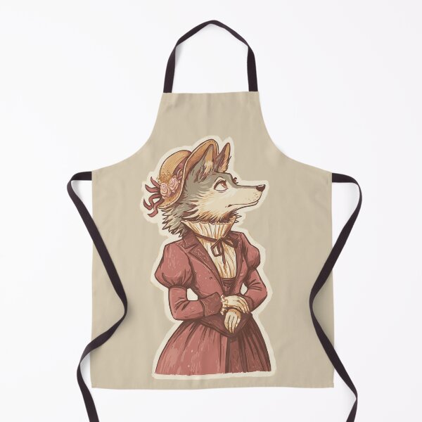 Item preview, Elegant Victorian Era Wolf designed and sold by bapupa.
