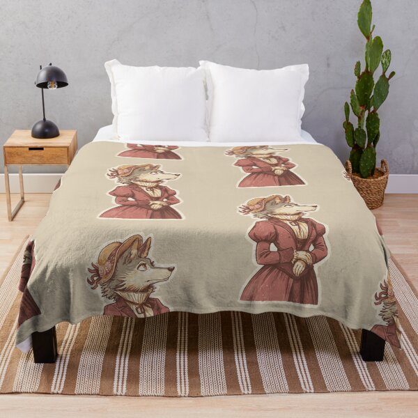 Item preview, Elegant Victorian Era Wolf designed and sold by bapupa.