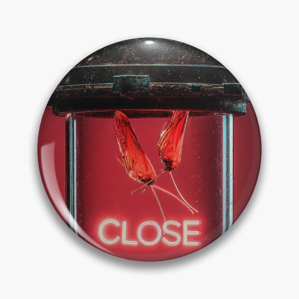 Item preview, Copy of Copy of Neon “CLOSE” Sign Inside Light Bulb – Modern Red Glow Aesthetic designed and sold by Grafititee.