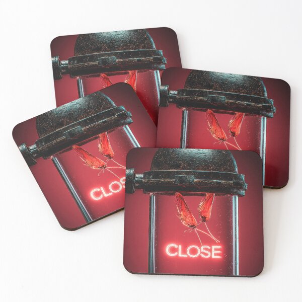 Item preview, Copy of Copy of Neon “CLOSE” Sign Inside Light Bulb – Modern Red Glow Aesthetic designed and sold by Grafititee.