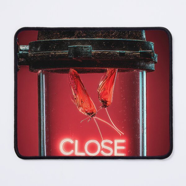 Item preview, Copy of Copy of Neon “CLOSE” Sign Inside Light Bulb – Modern Red Glow Aesthetic designed and sold by Grafititee.