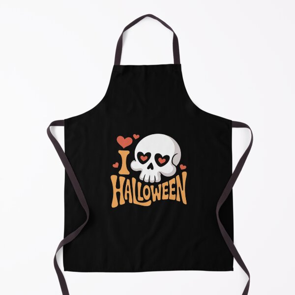 Item preview, Cute Skull I Love Halloween Scary Spooky Fun designed and sold by CultureSpec.