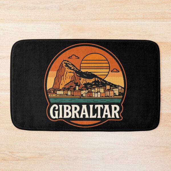 Item preview, Gibraltar Retro Vintage Travel designed and sold by TomFrontierArt.