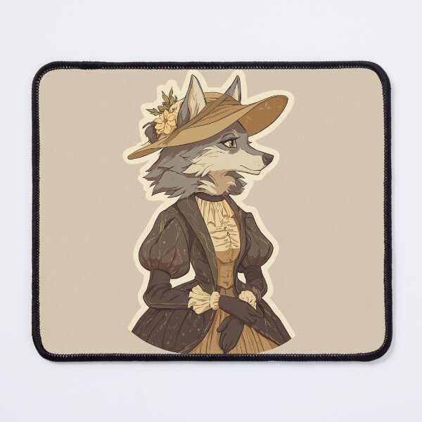 Item preview, Gothic Victorian Era Wolf designed and sold by bapupa.