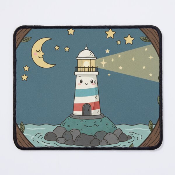 Item preview, Night Lighthouse designed and sold by Azrora.