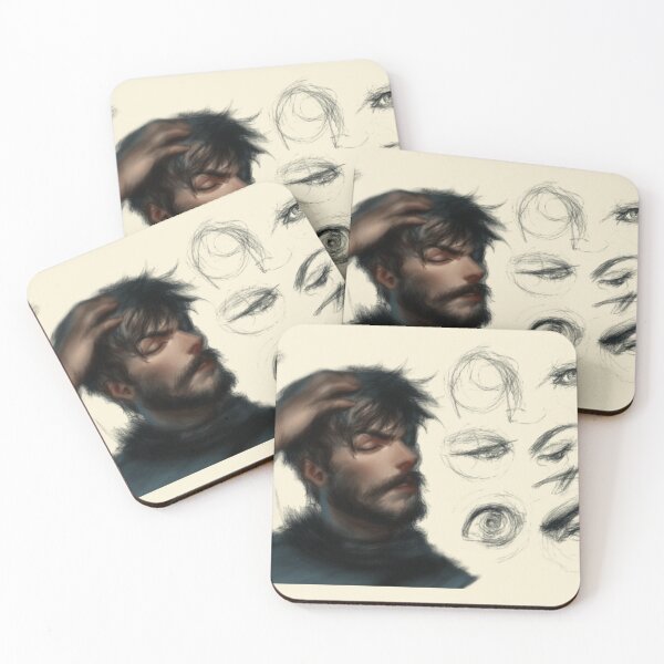 Item preview, Overthinking Artist – Sketchy Mind Study designed and sold by Cairo-Ink.