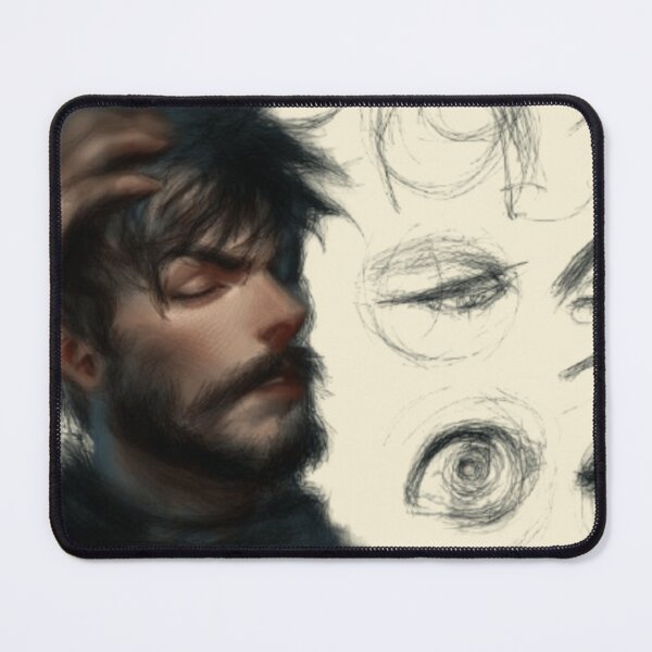 Item preview, Overthinking Artist – Sketchy Mind Study designed and sold by Cairo-Ink.