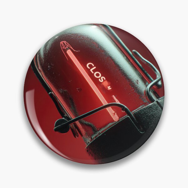 Item preview, Neon “CLOSE” Sign Inside Light Bulb – Modern Red Glow Aesthetic designed and sold by Grafititee.